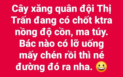 Báo chốt CSGT đo nồng độ cồn, nữ công nhân Hải Dương bị phạt 5 triệu đồng