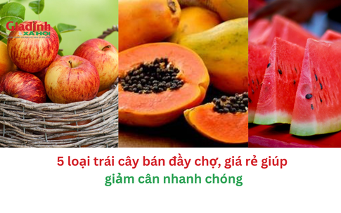 5 loại trái cây bán đầy chợ, giá rẻ giúp giảm cân nhanh chóng