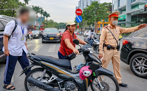 1.904 học sinh vi phạm luật giao thông bị gửi thông báo về Sở Giáo dục Hà Nội