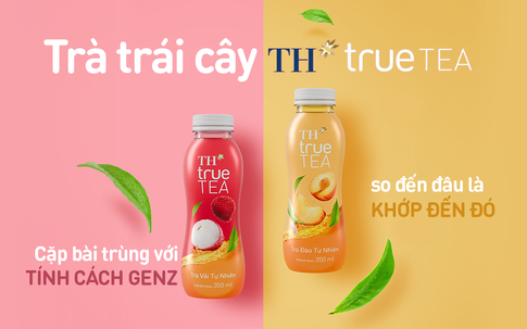 Trà trái cây TH true TEA – 'bắt sóng' GenZ rất nhanh bởi có cùng 'tần số'