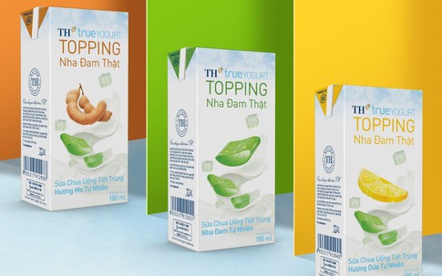 Tập đoàn TH ra mắt sản phẩm mới Sữa chua uống tiệt trùng TH true YORGURT TOPPING