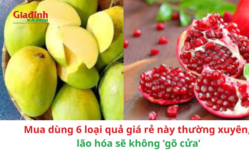 Mua dùng 6 loại quả giá rẻ này thường xuyên, lão hóa sẽ không ‘gõ cửa’