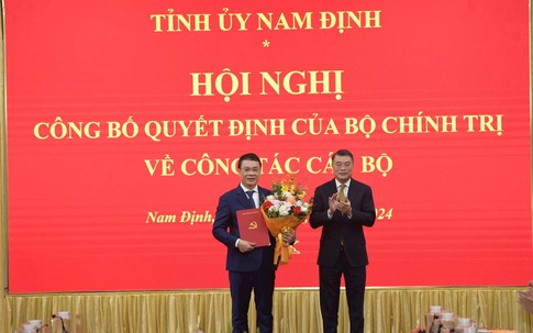 Nam Định có tân Bí thư Tỉnh uỷ