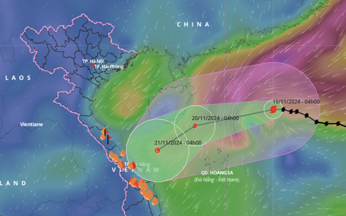 Tin bão mới nhất: Bão số 9 tiến về vùng biển Trung Trung Bộ, nơi nào tâm điểm mưa to?