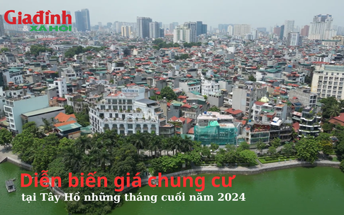 Diễn biến giá chung cư tại Tây Hồ những tháng cuối năm 2024