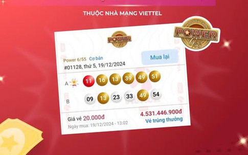 Bất ngờ nhận tin trúng Vietlott, người đàn ông mất ngủ cả đêm