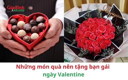 Những món quà nên tặng bạn gái ngày Valentine