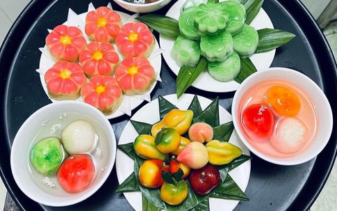 14 set đồ ngọt cúng Rằm tháng Giêng 2024 đẹp mê chị em tham khảo