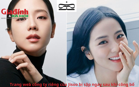 Trang web công ty riêng của Jisoo bị sập ngay sau khi công bố