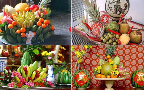 Top 27 mâm ngũ quả ngày Tết 2024 vừa đẹp vừa phong thủy, vụng mấy cũng làm được
