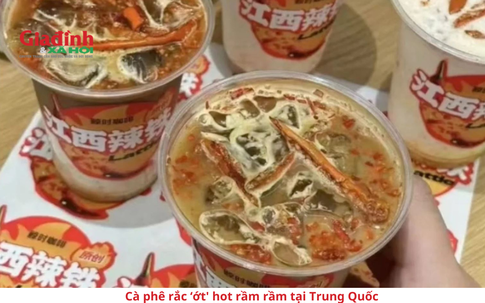 Cà phê rắc ớt ‘hot’ rầm rầm tại đất nước tỷ dân