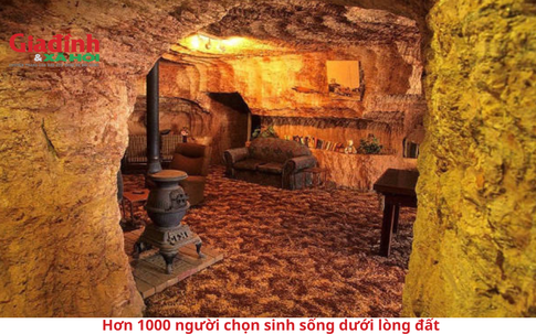 Hơn 1000 người chọn sinh sống dưới lòng đất để tránh nóng