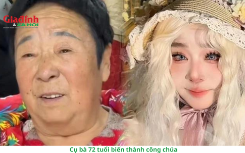 Pháp sư Trung Hoa 'hô biến' cụ bà 72 tuổi thành công chúa nhỏ