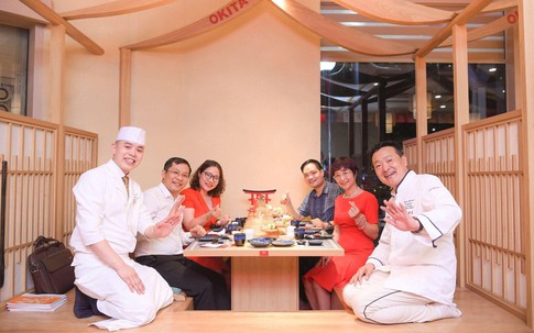 OKITA - Nhà hàng Nhật Bản chuyên nghiệp trong xu hướng buffet tiếp khách