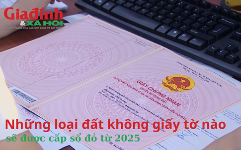 Từ 2025, những loại đất không giấy tờ nào sẽ được cấp sổ đỏ