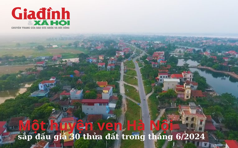 Một huyện ven Hà Nội sắp đấu giá 30 thửa đất trong tháng 6/2024