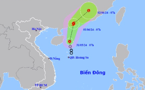 Áp thấp nhiệt đới trên Biển Đông có thể mạnh lên thành bão