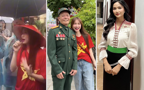 Hòa Minzy, H'Hen Niê có hành động gây chú ý tại Điện Biên