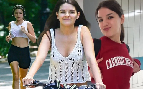 Cuộc sống trước thềm vào đại học của Suri Cruise: Sáng di chuyển bằng xe đạp công cộng, chiều đến chạy bộ ở công viên