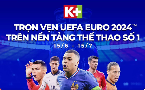 Tưng bừng đại hội bóng đá EURO 2024 & COPA AMERICA 2024 trên K+