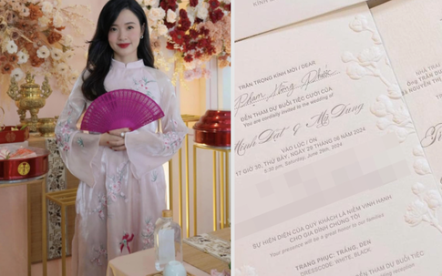 2 quy định khắt khe trong hôn lễ của Midu và chồng thiếu gia