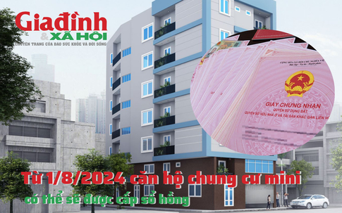 Từ 1/8/2024 căn hộ chung cư mini có thể sẽ được cấp sổ hồng