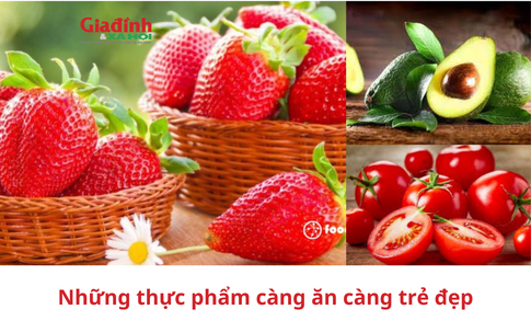 Những thực phẩm càng ăn càng trẻ đẹp