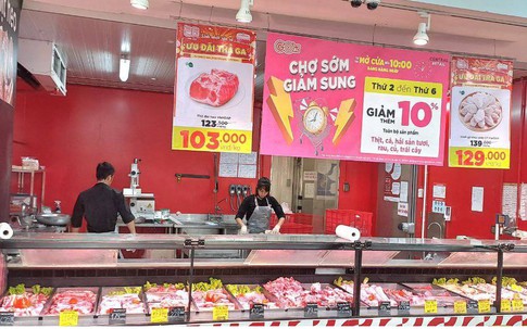 Thực phẩm ở các siêu thị giảm giá đến 50%, các 'ông lớn' bán lẻ kết thúc khuyến mại sâu trong 10 ngày tới