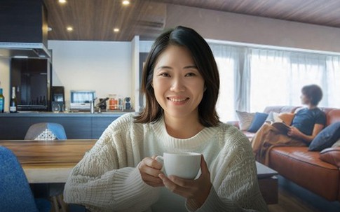 Ngôi nhà rộng 50m2 của cặp vợ chồng ở Tokyo được cư dân mạng khen ngợi: 'Siêu chữa lành'