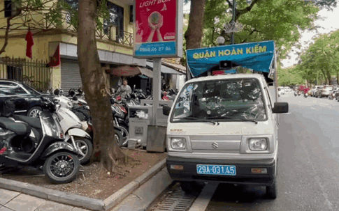 Công an phường Trần Hưng Đạo xử lý hàng loạt bãi xe không phép sau phản ánh của Gia đình và Xã hội
