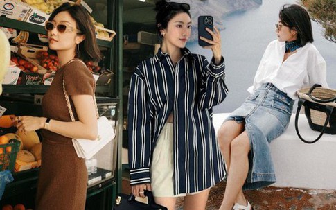 Nàng fashion blogger tóc ngắn phối đồ cực sang trọng với toàn món thời trang cơ bản