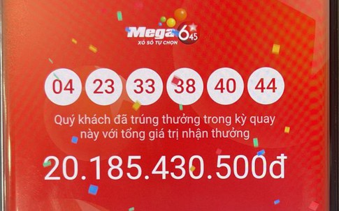 Bỏ 10.000 đồng mua Vietlott, người đàn ông không tin khi nhận kết quả trúng độc đắc