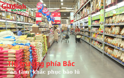 Người dân ‘an tâm’ khắc phục bão lũ, không lo thiếu lương thực, thực phẩm