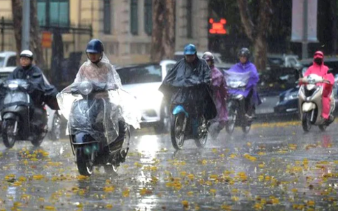 Không khí lạnh tràn xuống, miền Bắc lại mưa diện rộng