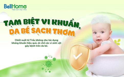 Tắm gội thảo dược - Giải pháp bảo vệ làn da của bé