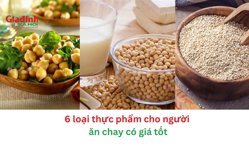 6 loại thực phẩm cho người ăn chay có giá tốt