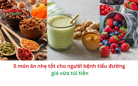 5 món ăn nhẹ tốt cho người bệnh tiểu đường giá tốt