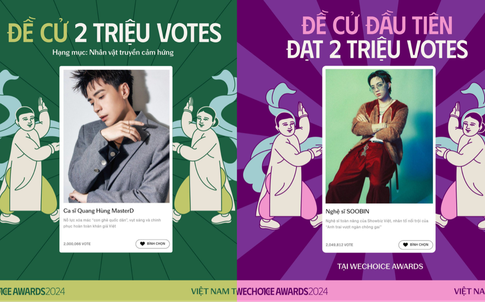 Cơn địa chấn mang tên "WeChoice Awards 2024" và hàng loạt các con số kỷ lục chưa từng có