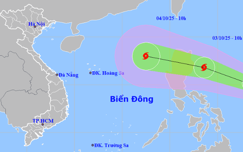 Biển Đông đón áp thấp nhiệt đới khả năng sẽ mạnh thành bão, Việt Nam sẽ bị ảnh hưởng?