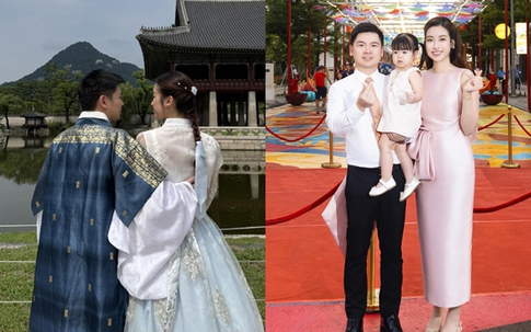 Hoa hậu Đỗ Mỹ Linh và cuộc sống ấm êm bên doanh nhân điển trai, thành đạt