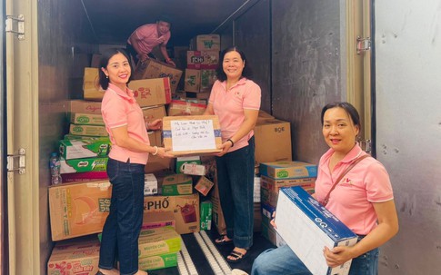 Thầy trò Chu Văn An gieo mầm yêu thương nơi vùng lũ Thái Nguyên
