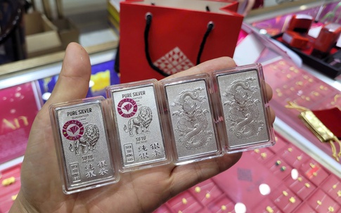 Giá bạc hôm nay ngày 16/10: Mở phiên trong nước 2,101 triệu đồng/lượng, các thương hiệu nhận đơn có giới hạn