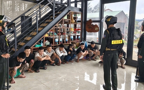 28 đối tượng tổ chức tiệc ma túy mừng sinh nhật trong homestay