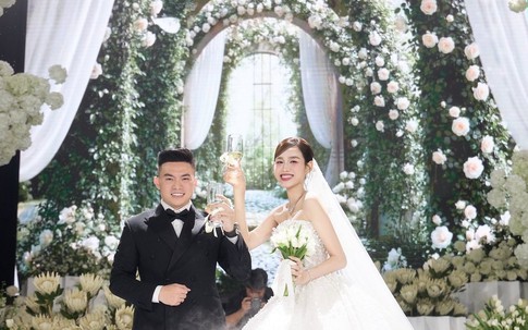 Tiệc cưới xa hoa của hoa hậu Đỗ Thị Hà và doanh nhân Nguyễn Viết Vương