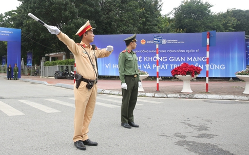 Công an Hà Nội huy động tối đa lực lượng bảo vệ tuyệt đối an ninh Lễ mở ký Công ước Hà Nội 2025