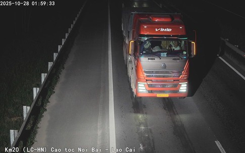 Gần 3.800 tài xế 'quên' thắt dây an toàn bị camera AI phát hiện trên cao tốc Nội Bài - Lào Cai