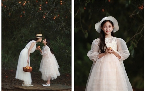 Con gái 10 tuổi của Hoa hậu Hà Kiều Anh trong trẻo, thuần khiết như 'nàng thơ'