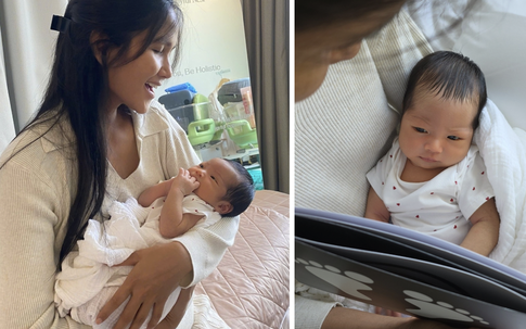 Biểu cảm đáng yêu của con gái H'Hen Niê khiến fan mê mẩn