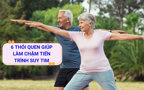 6 thói quen giúp hỗ trợ làm chậm tiến triển suy tim