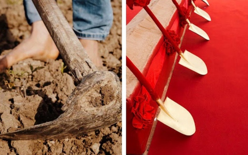 Cách cuốc đất động thổ chuẩn phong thủy